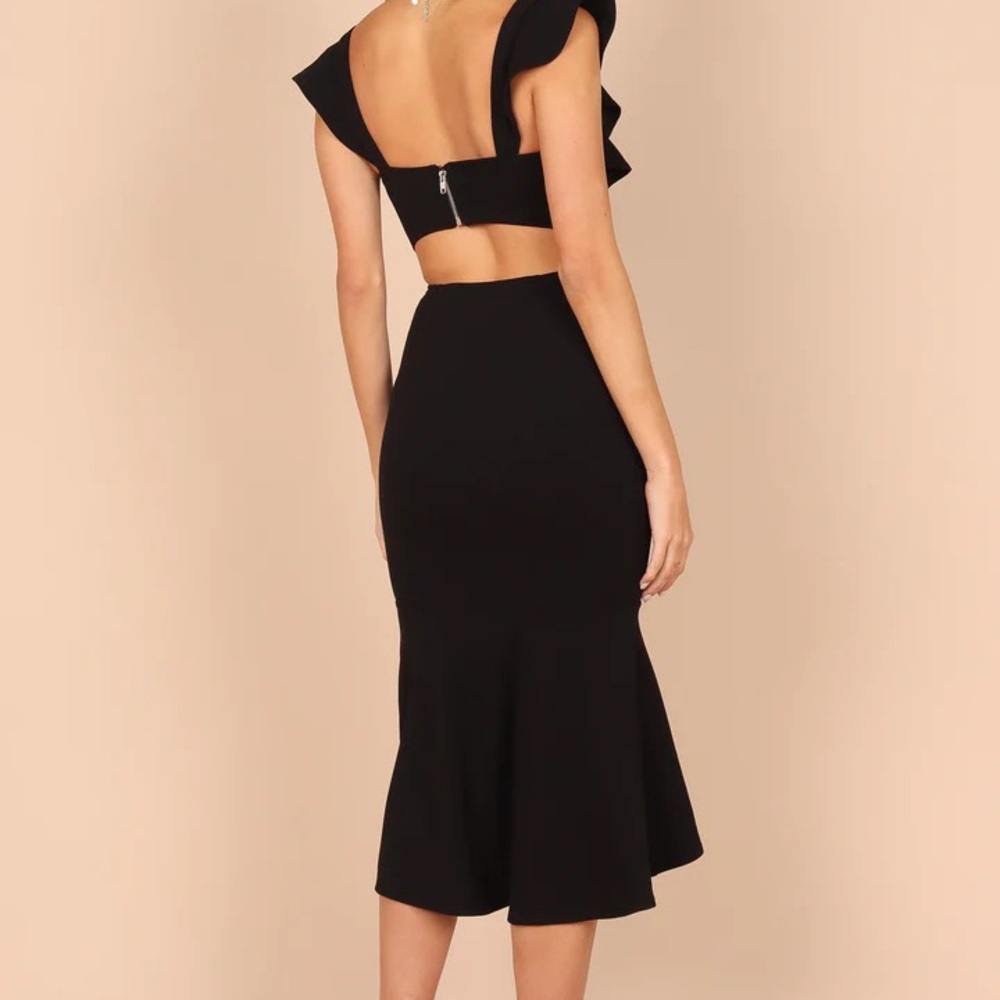 Petal & Pup Black High Low Dress